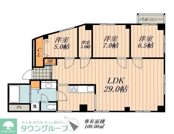 ハイウッド栄の物件間取画像